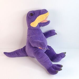 Build A Bear Dinosaur 18" T Rex Plush Stuffed Dinosaur Textured Scales BABW